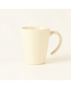 Sage Arc Ceramic Mug - Ivory (synthetic illustration; no displayed measurements)