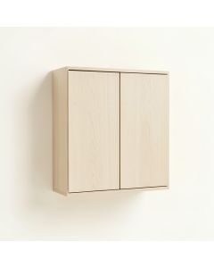 Cedar Dale Wall-Mounted Entry Cabinet - Beige (synthetic illustration; no displayed measurements)