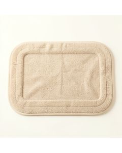 Meadow Crest Bath Mat - Beige (synthetic illustration; no displayed measurements)