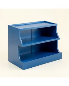 Laurel Edge Desktop Shelving Unit - Blue (synthetic illustration; no displayed measurements)