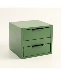 Reed Brook Small-Parts Storage Drawer Cabinet - Green (synthetic illustration; no displayed measurements)