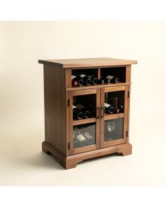 Darell Bar With Wine Storage (synthetic illustration; no displayed measurements)