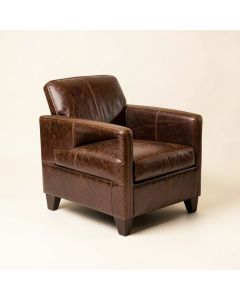 Mistic Leather Arm Chair (synthetic illustration; no displayed measurements)