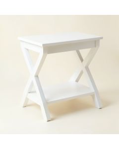 Dune Dale Side Table - White (synthetic illustration; no displayed measurements)