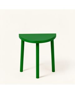 Fern Branch Compact Balcony Table - Green (synthetic illustration; no displayed measurements)