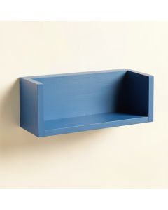 Hazel Bluff Wall-Mounted Shelf - Blue (synthetic illustration; no displayed measurements)