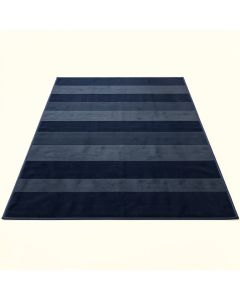 Bay Bend Rectangular Outdoor Rug - Navy (synthetic illustration; no displayed measurements)
