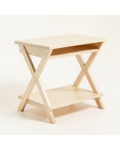 Fern Bridge Side Table - Ivory (synthetic illustration; no displayed measurements)