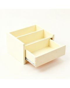 Moss Bluff Empty Coffee-Station Organizer - Ivory (synthetic illustration; no displayed measurements)