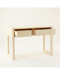 Slate Arc Writing Desk - Ivory (synthetic illustration; no displayed measurements)