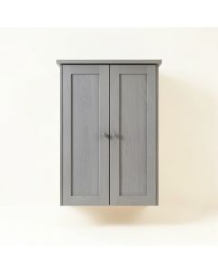 Holly Dell Wall-Mounted Laundry Cabinet - Gray (synthetic illustration; no displayed measurements)