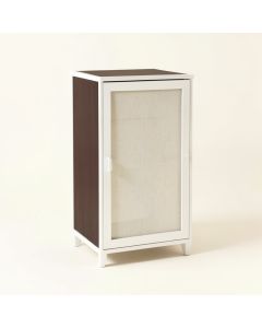 Ellsworth 23.25 '' W X 68.31 '' H X 17.5 '' W Free-Standing Linen Cabinet (synthetic illustration; no displayed measurements)