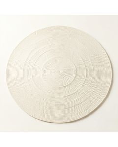 Laurel Arc Round Area Rug - Ivory (synthetic illustration; no displayed measurements)