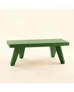 Spruce Canyon Indoor Bench - Green (synthetic illustration; no displayed measurements)