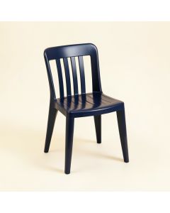 Elm Bridge Small Chair - Navy (synthetic illustration; no displayed measurements)