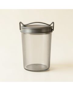 Rowan Bend Storage Canister With Lid - Gray (synthetic illustration; no displayed measurements)