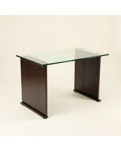 Jerome Glass Top Desk (synthetic illustration; no displayed measurements)