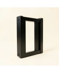 Modern Standard Single Barn Door Hardware Kit (synthetic illustration; no displayed measurements)