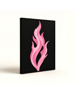 The Morphism Of Fire - Picture Frame Graphic Art Print On Canvas (synthetic illustration; no displayed measurements)