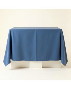 Spruce Crest Flat Bed Sheet - Blue (synthetic illustration; no displayed measurements)