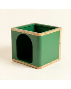 Reed Brook Empty Furniture-Style Litter Enclosure - Green (synthetic illustration; no displayed measurements)