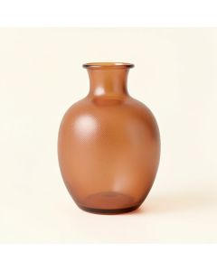 Slate Crest Empty Decorative Vase - Terracotta (synthetic illustration; no displayed measurements)
