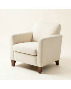 Beber Upholstered Parsons Chair In Ivory (synthetic illustration; no displayed measurements)