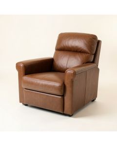 Aiken 34 '' Wide Faux Leather Power Wall Hugger Standard Recliner (synthetic illustration; no displayed measurements)