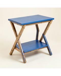 Holly Field Side Table - Blue (synthetic illustration; no displayed measurements)