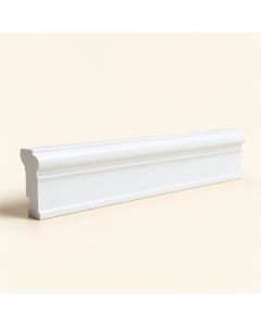 3/4 In . X 3 In . X 8 Ft. Mdf Wainscot Base Moulding (synthetic illustration; no displayed measurements)