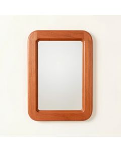 Rowan Canyon Framed Wall Mirror - Terracotta (synthetic illustration; no displayed measurements)