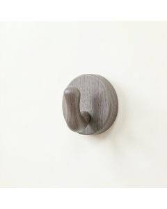 Cedar Branch Wall-Mounted Robe Hook - Gray (synthetic illustration; no displayed measurements)