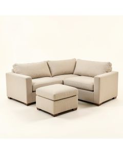 Mauzy 103.5 '' Wide Linen Left Hand Facing Sofa & Chaise With Ottoman (synthetic illustration; no displayed measurements)