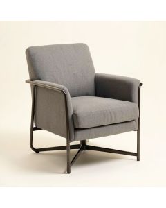 Moree 22.9 '' Wide Polyester Swivel Armchair (synthetic illustration; no displayed measurements)