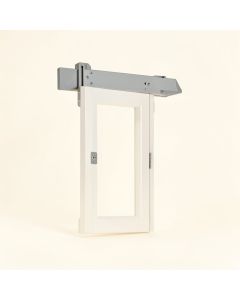 207 Top Mount Mini Single Track Sliding Barn Door Hardware Kit (synthetic illustration; no displayed measurements)