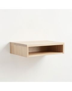 Juniper Crest Wall-Mounted Shelf - Beige (synthetic illustration; no displayed measurements)