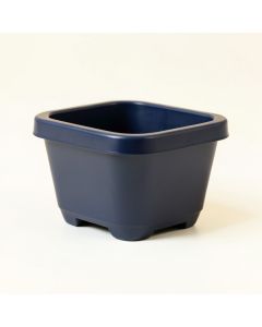 Maple Bluff Empty Raised Planter - Navy (synthetic illustration; no displayed measurements)