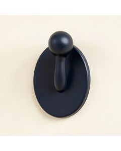 River Crossing Wall-Mounted Robe Hook - Navy (synthetic illustration; no displayed measurements)