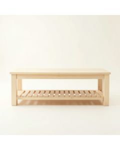 Shore Crest Coffee Table - Ivory (synthetic illustration; no displayed measurements)
