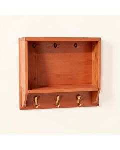 Glen Bridge Wall-Mounted Entryway Organizer Shelf - Terracotta (synthetic illustration; no displayed measurements)