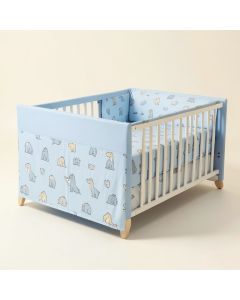 Waverly Place Little Dinosaurs 8 Piece Crib Bedding Set (synthetic illustration; no displayed measurements)