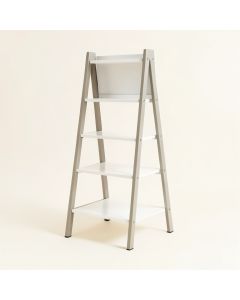 Rupert 60 '' H X 20.6 '' W Ladder Bookcase (synthetic illustration; no displayed measurements)