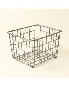 Grid Economy Metal/Wire Basket (synthetic illustration; no displayed measurements)