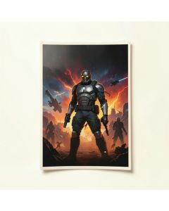Star Wars : Rogue One - Intimidation Paper Print (synthetic illustration; no displayed measurements)