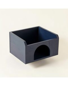 Clay Arc Wall-Mounted Cat Perch (synthetic illustration; no displayed measurements)