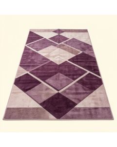 Gober Geometric Plum Area Rug (synthetic illustration; no displayed measurements)