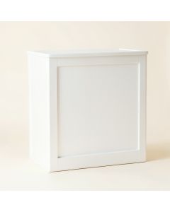 Sage Crest Freestanding Laundry Folding Counter - White (synthetic illustration; no displayed measurements)
