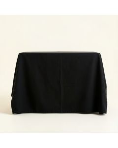 Vale Brook Flat Bed Sheet - Black (synthetic illustration; no displayed measurements)