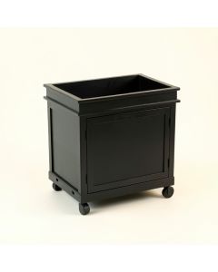 Summit Dell Empty Rolling Workshop Cart - Black (synthetic illustration; no displayed measurements)