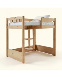 Shyann Staircase Twin Over Full Bunk Bed With Shelves (synthetic illustration; no displayed measurements)